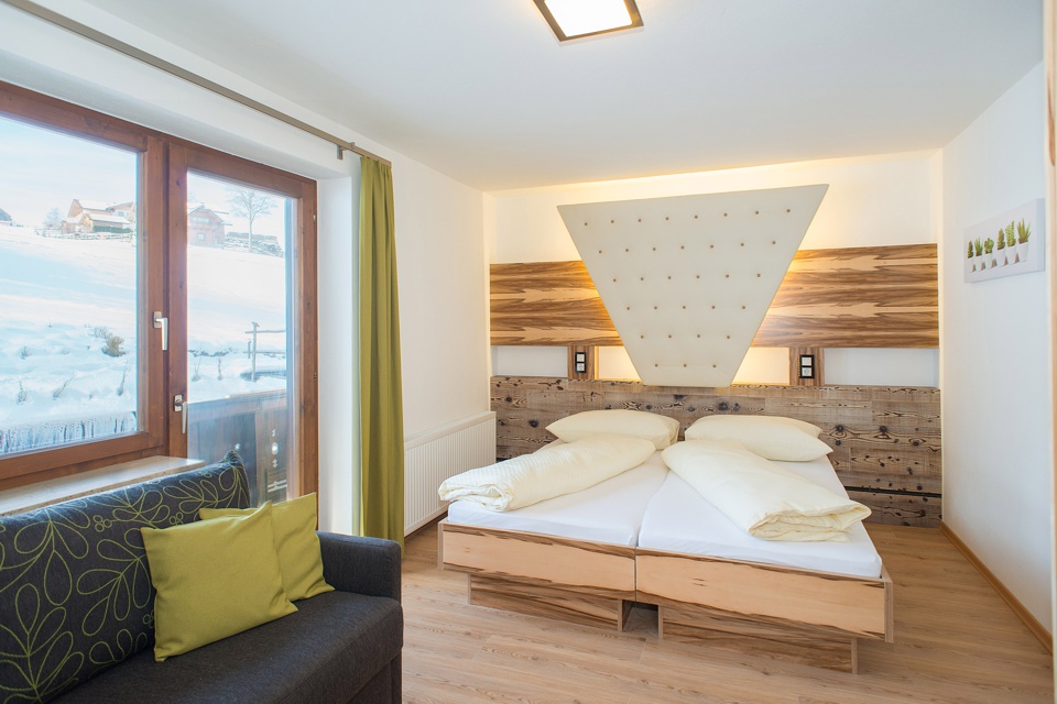 Doppelbett Schlafraum 1
